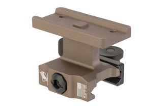 Lightweight lower third cowitness mount for Aimpoint optics.